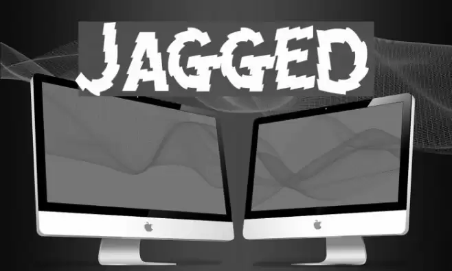 Jagged Font examples