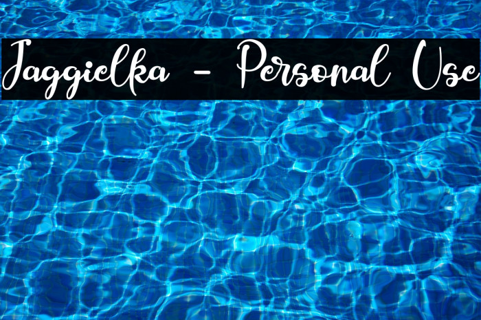 Jaggielka - Personal Use Example 2