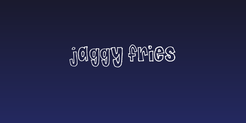 Jaggy Fries Social Header