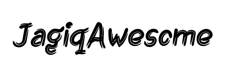 Jagiq Awesome  Fuentes Gratis Descargar