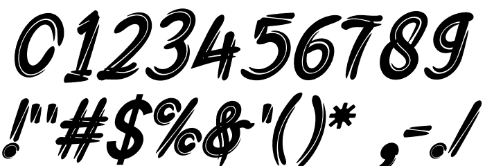 Jagiq Awesome Font OTHER CHARS