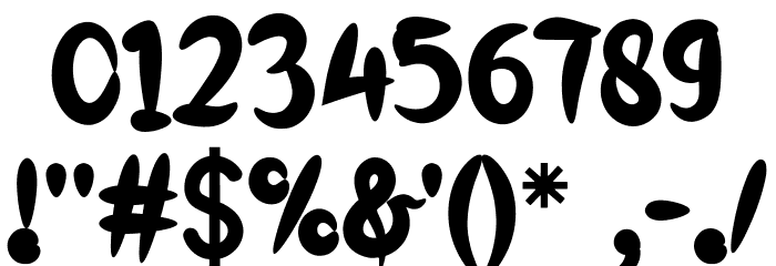 Jagiq Regular Font OTHER CHARS