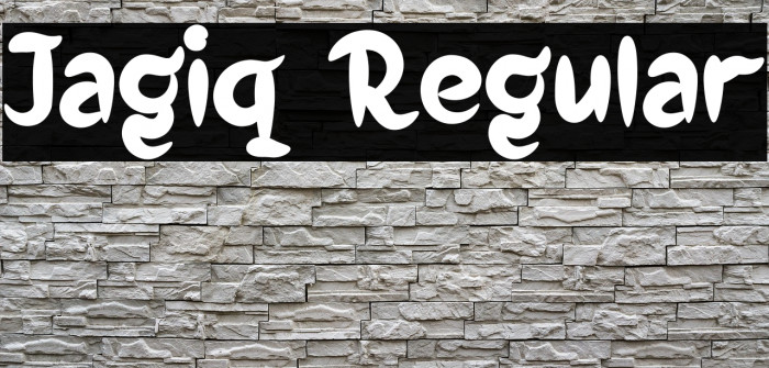 Jagiq Regular Example 2