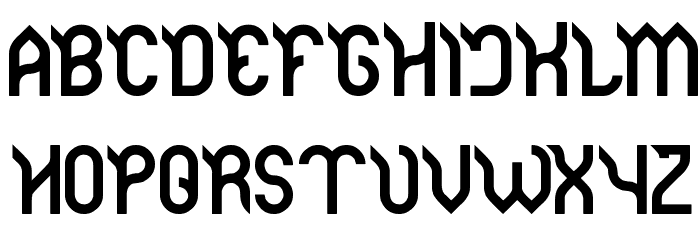 Jaguar Font LOWERCASE