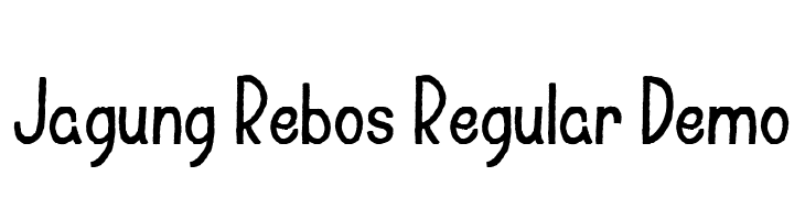 Jagung Rebos Regular Demo  免费字体下载