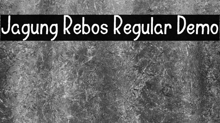 Jagung Rebos Regular Demo Example 2