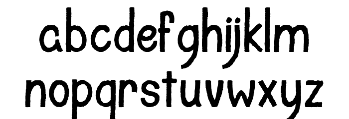 Jagung Rebos Regular Demo Font LOWERCASE