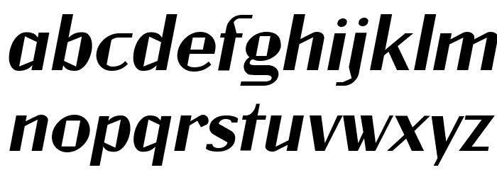 Jagz Italic Font LOWERCASE