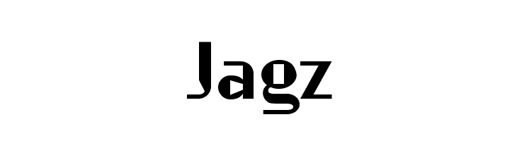 Jagz  font caratteri gratis