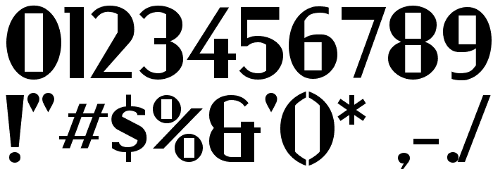 Jagz Font OTHER CHARS