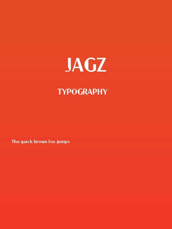 Jagz Poster