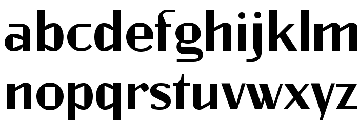 Jagz Font LOWERCASE