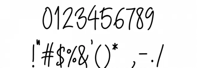 JahannamBalla Font OTHER CHARS