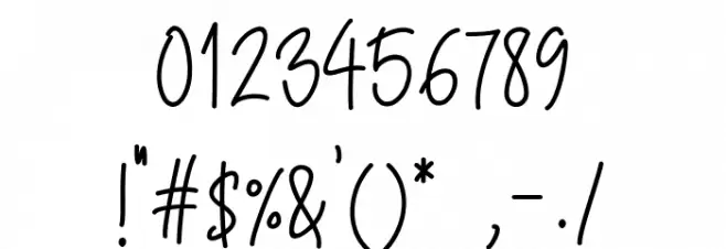 JahannamBalla Font OTHER CHARS