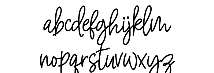 JahannamBalla Font LOWERCASE