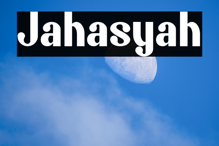 Jahasyah Example 2