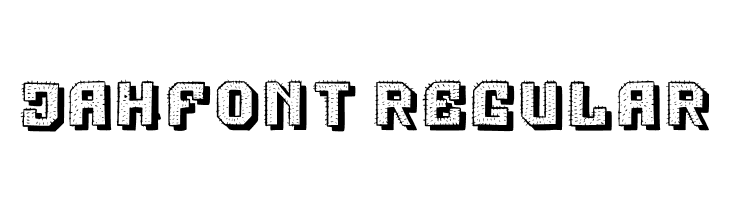 Jahfont Regular  Free Fonts Download