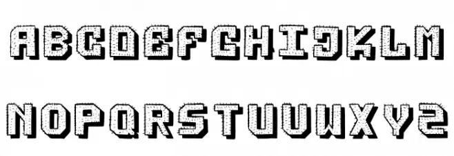 Jahfont Regular 字体 大写