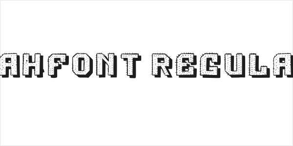 Jahfont Regular Logo