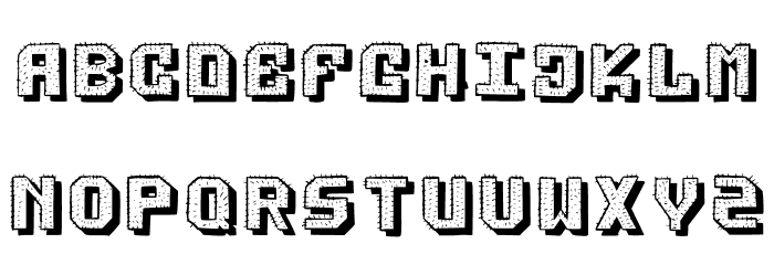 Jahfont Regular Font LOWERCASE