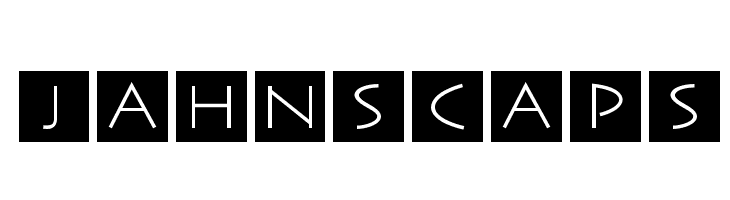 JahnsCaps  Free Fonts Download