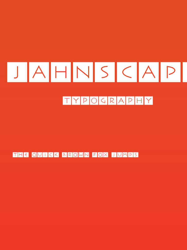 JahnsCaps Poster