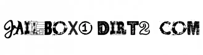 Jailbox1 Dirt2.com  Frei Schriftart Herunterladen
