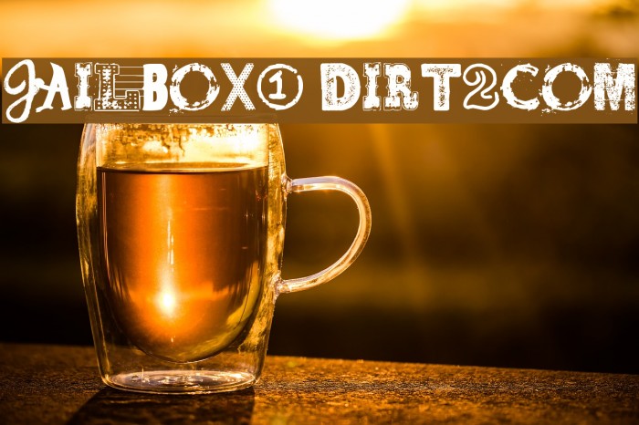 Jailbox1 Dirt2.com Font examples