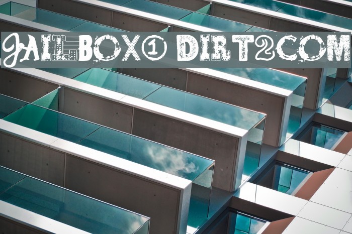 Jailbox1 Dirt2.com Font examples