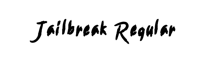 Jailbreak-Regular  les polices de caractères gratuit tlcharger