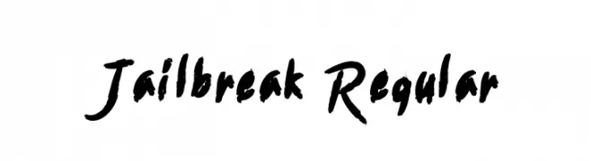 Jailbreak-Regular  Frei Schriftart Herunterladen