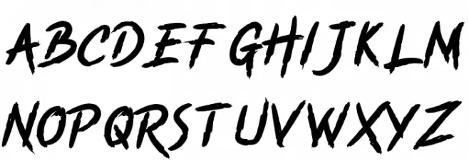 Jailbreak-Regular Schriftart Groß