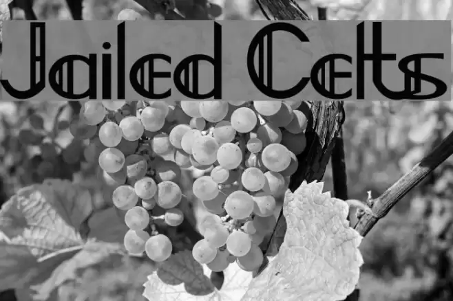 Jailed Celts Font examples