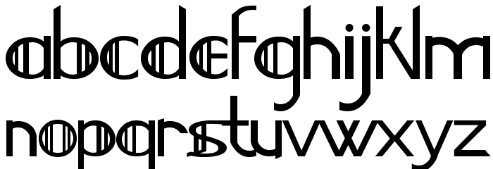 JailedCelts Font LOWERCASE