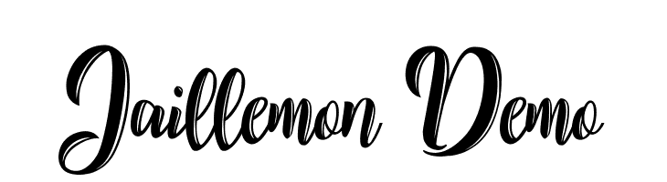 Jaillemon Demo  baixar fontes gratis