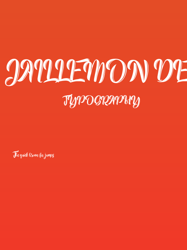Jaillemon Demo Poster