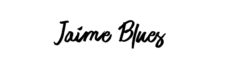 Jaime Blues  baixar fontes gratis