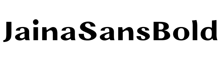 Jaina Sans Bold  नि: शुल्क फ़ॉन्ट्स डाउनलोड