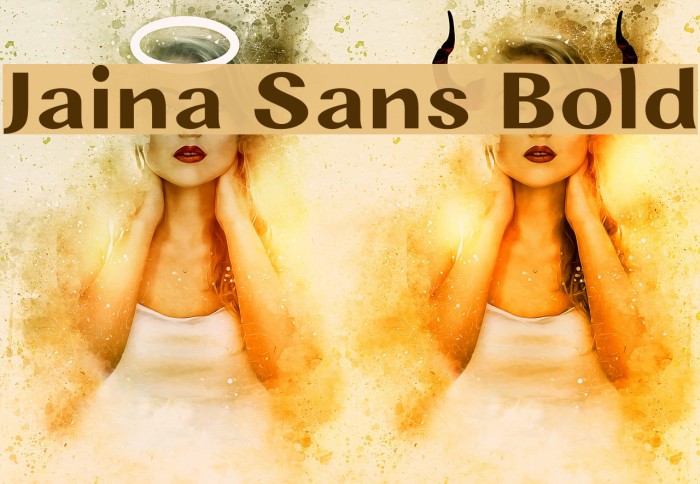 Jaina Sans Bold Example 3