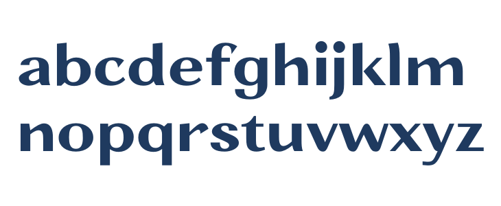 Jaina Sans Bold Lowercase