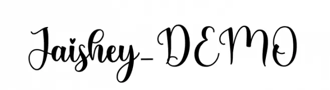Jaishey_DEMO  Frei Schriftart Herunterladen