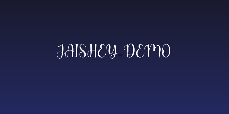Jaishey_DEMO Social Header