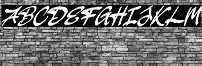 JakAs Italic Font examples