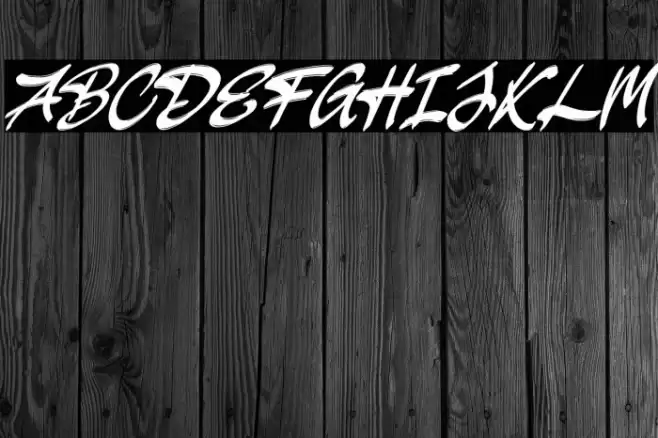 JakAs Italic Font examples