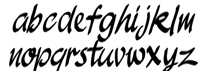 JakAs Font LOWERCASE