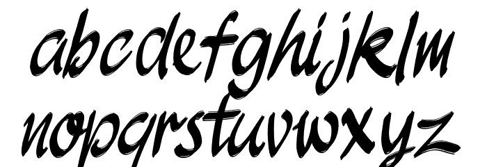 JakAs Font LOWERCASE