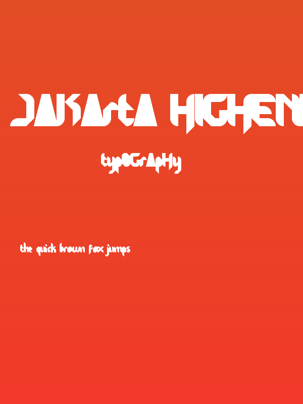 Jakarta Highends Poster