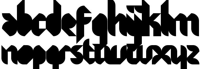 Jakarta Highends Font LOWERCASE