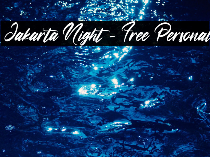 Jakarta Night - Free Personal Example 2