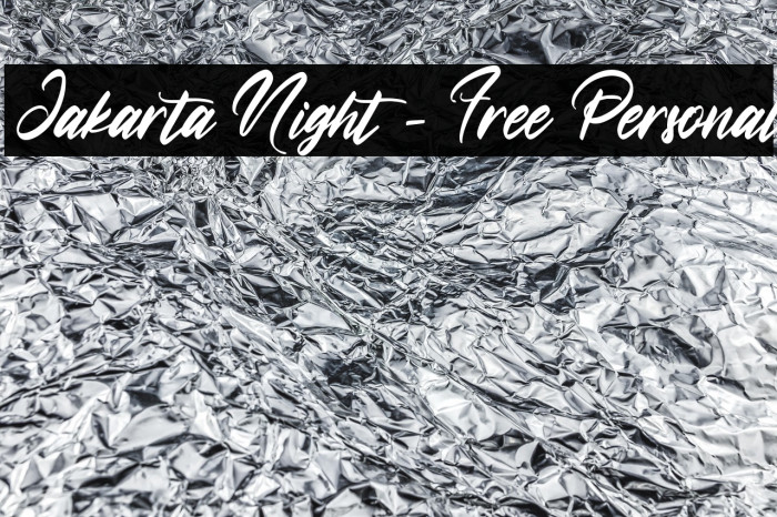 Jakarta Night - Free Personal Example 3